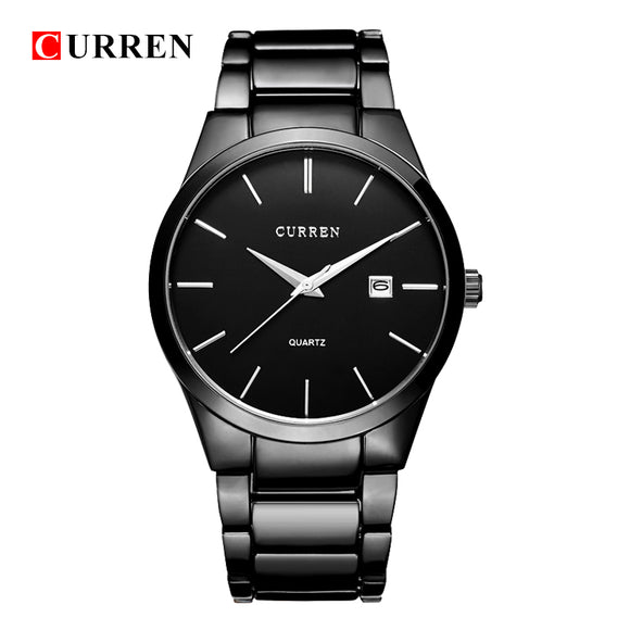 CURREN Luxury Brand Analog sports Wristwatch Display Date Men's Quartz Watch Business Watch Men Watch