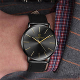 Mens Watches Ultra-thin Wrist Watch Clock Luxury Watch