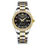 NIBOSI Unisex Lover's Watches Top Brand Luxury Men Watch And Watches Women Waterproof Quartz Wristwatch Lady Clock Crystal