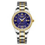 NIBOSI Unisex Lover's Watches Top Brand Luxury Men Watch And Watches Women Waterproof Quartz Wristwatch Lady Clock Crystal